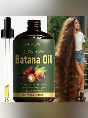 NWT Batana Oil Treatment for Hair 4.23 Fluid Ounce Bottle.